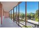 Spacious balcony with treetop and city views at 3060 Pharr Court North Nw # 317, Atlanta, GA 30305