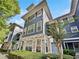Three-story building with blue siding and stone accents at 1575 Ridenour Nw Pkwy # 804, Kennesaw, GA 30152