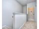 Upstairs hallway with access to laundry and bedrooms at 6198 Ripple Way # 87, South Fulton, GA 30349