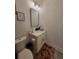 Clean and modern bathroom with a vanity, toilet and updated fixtures at 727 Cascade Sw Ave, Atlanta, GA 30310