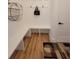 Functional entryway with built-in bench and storage at 727 Cascade Sw Ave, Atlanta, GA 30310