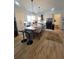 Modern kitchen with an island and stainless steel appliances at 727 Cascade Sw Ave, Atlanta, GA 30310