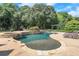 Inviting swimming pool with stone coping, lounge chairs, and lush landscaping at 2145 Jones Phillips Rd, Dacula, GA 30019