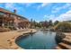 Resort-style pool with flagstone coping, and plenty of space for relaxing at 2145 Jones Phillips Rd, Dacula, GA 30019
