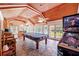 Game room with pool table, pinball machine, and arcade game at 3060 Orchard Sw Rd, Conyers, GA 30094