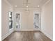 Formal dining room with hardwood floors and lots of natural light at 2773 Evanshire Ave, Duluth, GA 30096