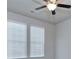 Spacious bedroom with ceiling fan and window blinds at 6206 Ripple Way # 89, South Fulton, GA 30349