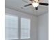 Bedroom with ceiling fan and window blinds at 6206 Ripple Way # 89, South Fulton, GA 30349