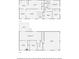 Two-story home floor plan showcasing a spacious layout at 3993 Snapfinger Way, Decatur, GA 30035