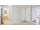 Small half bathroom with pedestal sink and toilet at 4029 Riverside Pkwy, Decatur, GA 30034