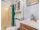 Small bathroom with a shower/tub combo at 315 Watts Rd, Hiram, GA 30141