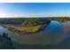 Aerial view of a river landscape with lush greenery at 318 Sandy Springs Cir # 360, Sandy Springs, GA 30328