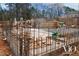 Building under construction with foundation and rebar in place at 318 Sandy Springs Cir # 360, Sandy Springs, GA 30328