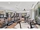 Fitness center with treadmills and other cardio equipment at 270 17Th Nw St # 1708, Atlanta, GA 30363