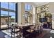 Community bar with granite countertop and comfortable seating at 270 17Th Nw St # 1708, Atlanta, GA 30363