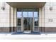 Building entrance with revolving doors and modern design at 270 17Th Nw St # 1708, Atlanta, GA 30363
