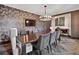 Modern dining room with large table and stylish chairs at 270 17Th Nw St # 1708, Atlanta, GA 30363