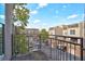 Private balcony overlooking community, offering views of townhomes and parking at 238 Walker Sw St # 32, Atlanta, GA 30313