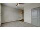 Spacious bedroom with ceiling fan and gray walls at 238 Walker Sw St # 32, Atlanta, GA 30313