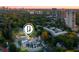 Aerial view of a new house community near the city at 2701 Southwell St, Atlanta, GA 30305