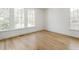 Bright bedroom with hardwood floors and large windows at 2701 Southwell St, Atlanta, GA 30305