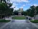 Serene courtyard with a gazebo and manicured lawn at 195 14Th Ne St # 2103, Atlanta, GA 30309