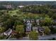 Aerial view of a residential neighborhood with houses near a golf course at 95 Montgomery Ferry Ne Dr, Atlanta, GA 30309