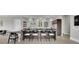 Modern kitchen with island seating and stainless steel appliances at 2000 Enon Sw Rd, Atlanta, GA 30331