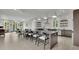 Modern kitchen with island seating and stainless steel appliances at 2000 Enon Sw Rd, Atlanta, GA 30331
