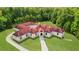 Luxury home with red roof and large yard at 2000 Enon Sw Rd, Atlanta, GA 30331