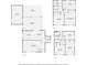 Three-story home floor plan, showing all levels at 3189 Dogwood Dr, Atlanta, GA 30344