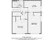 First floor features two bedrooms and a full bath at 3189 Dogwood Dr, Atlanta, GA 30344