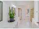 Main bathroom with double vanity and a separate shower at 4069 High Country Dr, Douglasville, GA 30135