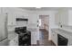 Kitchen with granite countertops and stainless steel appliances at 4069 High Country Dr, Douglasville, GA 30135