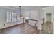 Bright dining area with hardwood floors and a view at 4069 High Country Dr, Douglasville, GA 30135