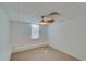 Simple bedroom with carpeted floors and a ceiling fan at 4069 High Country Dr, Douglasville, GA 30135