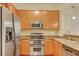 Modern kitchen with stainless steel appliances and granite countertops at 3445 Stratford Ne Rd # 305, Atlanta, GA 30326