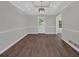 Bright dining room features hardwood floors and recessed lighting at 4050 Harvest Ridge Dr, Douglasville, GA 30135