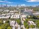 Aerial view highlighting the surrounding cityscape and neighborhood at 790 North Ne Ave # 204, Atlanta, GA 30306