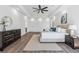 Main bedroom features a king-size bed and plenty of natural light at 1985 Saint Johns Sw Pl, Atlanta, GA 30315