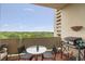 Outdoor balcony with city views and grilling station at 2575 Peachtree Ne Rd # 14A, Atlanta, GA 30305