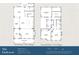 Floor plan of the Endeavor home with 3 bedrooms and 2.5 baths at 6000 Stallion Rdg, Douglasville, GA 30135