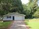 Ranch style home with attached garage and private driveway, nestled amongst lush greenery at 2585 Westchester Dr, Atlanta, GA 30344