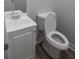 Clean bathroom with toilet and vanity at 2585 Westchester Dr, Atlanta, GA 30344