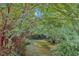 Landscaped backyard with mature trees and lush greenery at 2347 Lavista Ne Rd, Atlanta, GA 30329