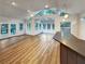 Sun-drenched great room with vaulted ceiling and hardwood floors at 3624 Nessa Se Ct, Smyrna, GA 30082