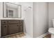 Simple bathroom with vanity and toilet at 1486 Willow Bnd, Woodstock, GA 30188