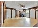Spacious living area with wet bar and access to backyard at 5005 Jones Rd, Fairburn, GA 30213