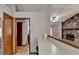 Kitchen with a breakfast bar and view of fireplace at 1922 Marshes Glenn Dr, Norcross, GA 30071