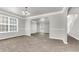 Bright dining room with hardwood floors and neutral paint at 2146 Silva Ct, Conley, GA 30288